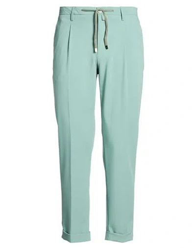 Barbati Man Pants Sage Green Size 28 Polyester, Viscose, Elastane