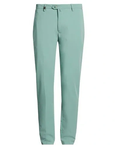 Barbati Man Pants Sage Green Size 36 Polyester, Viscose, Elastane