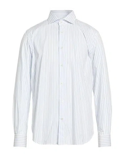 Barbati Man Shirt White Size 16 Cotton