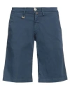 Barbati Man Shorts & Bermuda Shorts Midnight Blue Size 28 Cotton, Elastane