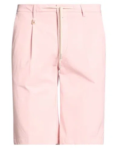 Barbati Man Shorts & Bermuda Shorts Pink Size 38 Cotton, Polyamide, Elastane In Multi
