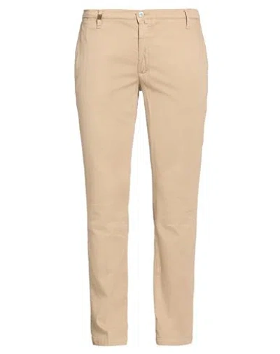 Barbati Man Shorts & Bermuda Shorts Sand Size 38 Cotton, Elastane In Gold