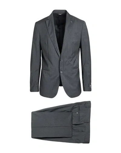 Barbati Man Suit Grey Size 44 Virgin Wool In Gray