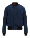 Barbed Man Jacket Blue Size M Polyamide In Blue