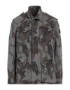 Barbed Man Jacket Lead Size L Cotton, Elastane In Grey