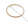 Barberry + Lace Women's Twisted Stacking Ring In Gold In Gold