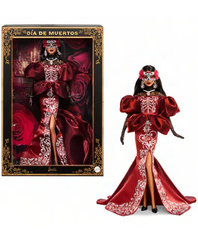 Barbie Kids' 2026 Dia De Muertos Collectible Doll With Satin Mermaid Dress And Removable Mask, Ages 6+ In Multi