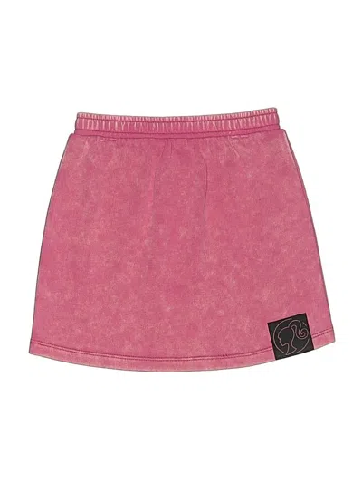 Pre-owned Barbie Kids' Active Skirt In Pink