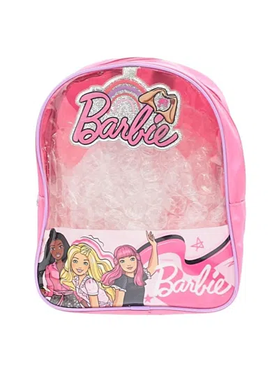 Pre-owned Barbie Kids' Backpack In Pink