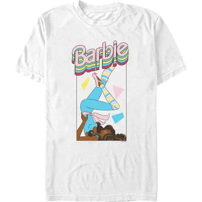 Barbie Ballerina Warm Up Short Sleeve Graphic T-shirt In White