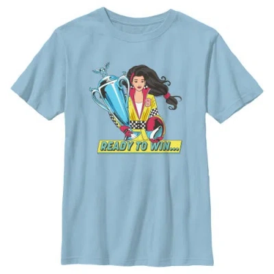 Barbie Kids'  Boys' Kira Ready To Win Graphic Short Sleeve T-shirt In Blue