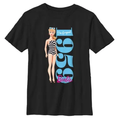 Barbie Kids'  Boys' The Original 1959 Graphic Short Sleeve T-shirt In Black