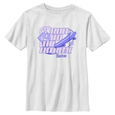 Barbie Kids'  Boys' Tori Roll To The Extreme Graphic Short Sleeve T-shirt In White