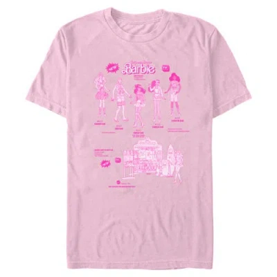 Barbie California Dream And Friends Short Sleeve Graphic T-shirt In Pink