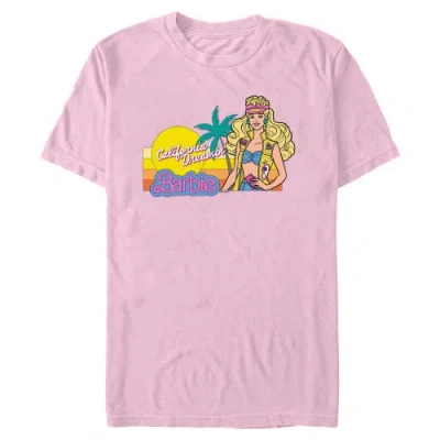 Barbie Classic California Dreamer Short Sleeve Graphic T-shirt In Pink