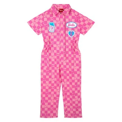 Barbie Kids'  Cosplay Zip-up One Piece In Pink