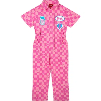 Barbie Babies'  Cosplay Zip-up One Piece In Pink