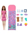 Barbie Doll Puppy Slumber Party Playset With 2 Toy Dog Figures, 10+ Accessories, Color-change In Multi-color