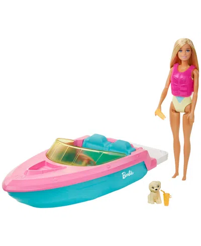 Barbie Kids' Doll With Vehicle, 2 Piece Set In Boat