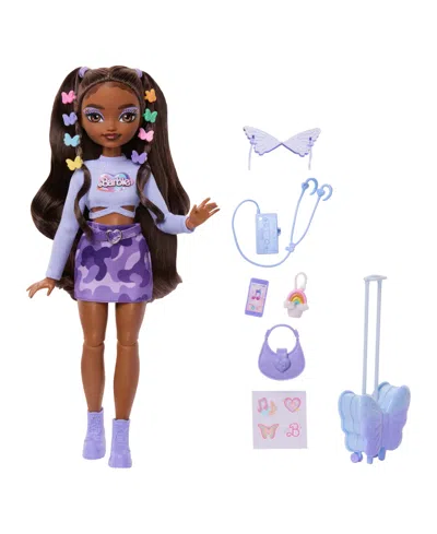 Barbie Kids' Dream Besties Weekend Getaway Brooklyn 12.75" Fashion Doll With Travel-themed Accessories, Ages 4+ In No Color