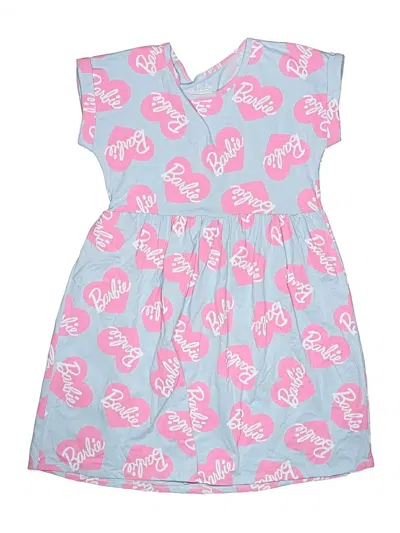 Pre-owned Barbie Kids' Dress In Blue