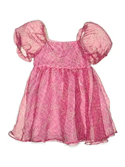 Pre-owned Barbie Kids' Dress In Pink