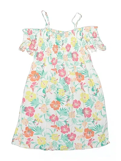 Pre-owned Barbie Kids' Dress In White