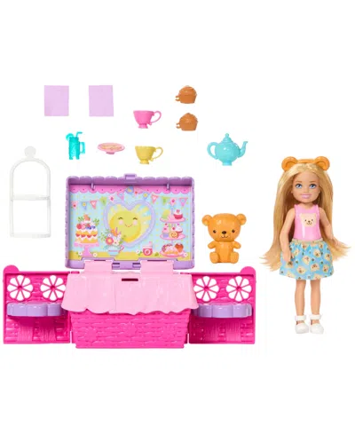 Barbie Family And Friends Club Chelsea Pop-up Tea Party Playset In Transparent