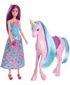 Barbie Fantasy Doll & Unicorn Toy Set In Multi-color