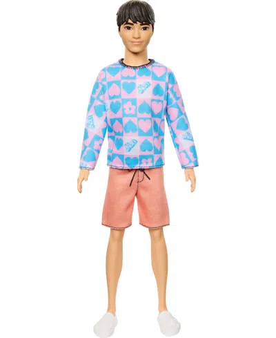 Barbie Kids' Fashionistas Ken Doll 219 With Slender Body And Removable Outfit In Multi