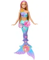 Barbie Flower Magic Mermaid Toy Doll In Multi