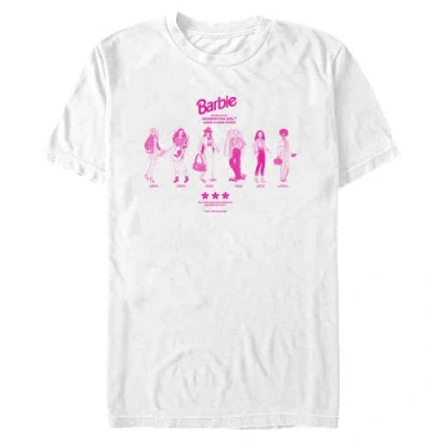 Barbie Generation Girl Collection Shot Short Sleeve Graphic T-shirt In White