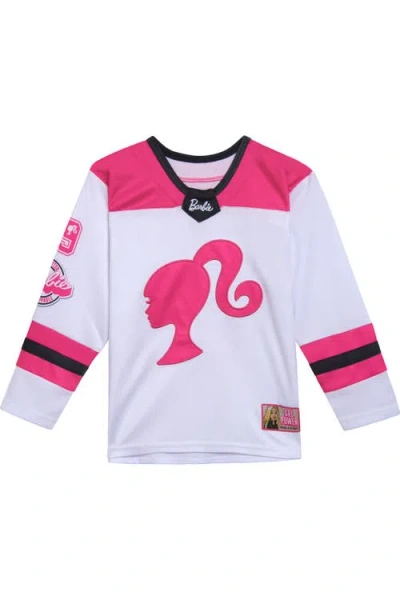 Barbie Kids'  Hockey Jersey In White