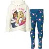 Barbie Babies'  Hoodie & Leggings Set In Multi