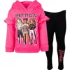 Barbie Babies'  Hoodie & Leggings Set In Multi