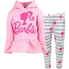 Barbie Hoodie & Leggings Set In Multi
