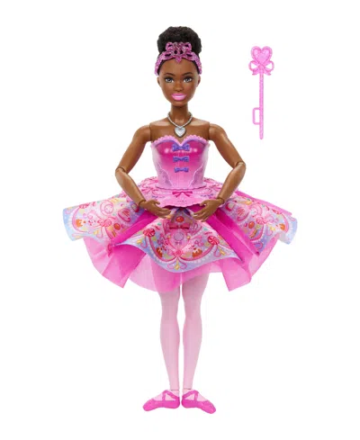 Barbie Kids' In The Nutcracker Sugar Plum 12.8" Tutu Fashion Doll, Ages 3+ In Pink