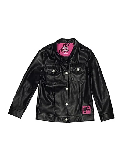Pre-owned Barbie Kids' Jacket In Black
