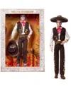 Barbie Ken Dia De Muertos Doll In Multi