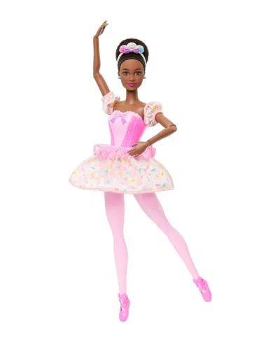 Barbie Kids' Land Of Sweets 12.75" Ballerina Fashion Doll With Articulated Ankles, Ages 3+ In Multi