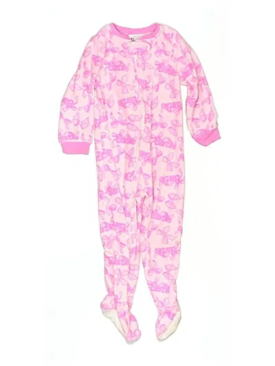 Pre-owned Barbie Kids' Long Sleeve Onesie In Pink