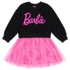Barbie Long Sleeve Tulle Dress In Pink