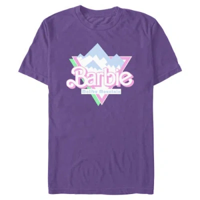 Barbie Malibu Winter Mountain Short Sleeve Graphic T-shirt In Purple