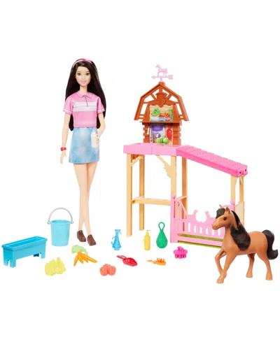 Barbie Kids' Mysteries: The Great Horse Chase Stable Playset In Multi-color