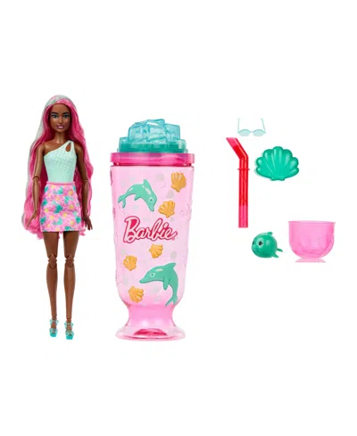 Barbie Kids' Pop Reveal Sea Slushy Series 12.8" Color-change Scented Fashion Doll With Accessories, Ages 3+ In Multi
