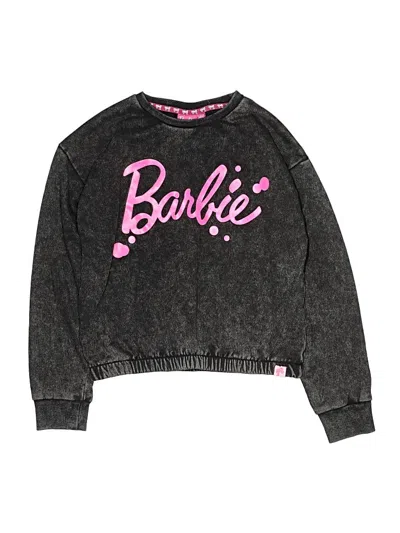 Pre-owned Barbie Kids' Pullover Sweater In Black