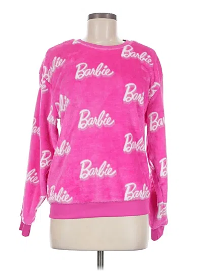 Barbie Pullover Sweater In Pink