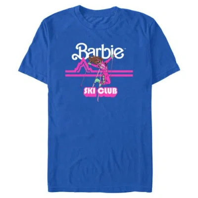 Barbie Retro Suit Ski Club Short Sleeve Graphic T-shirt In Blue