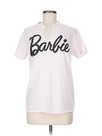 Pre-owned Barbie Short Sleeve T-shirt In Pink