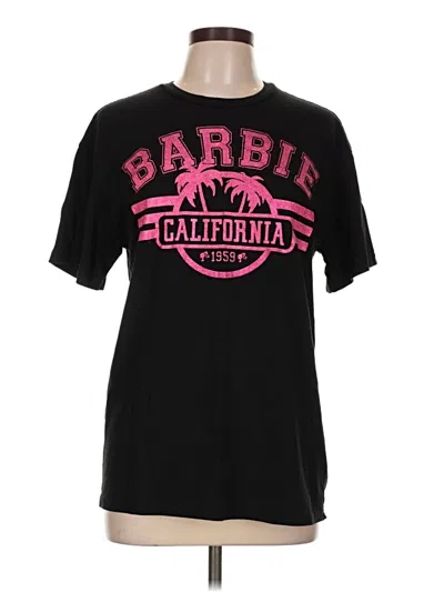 Pre-owned Barbie Short Sleeve T-shirt In Black